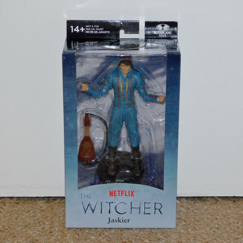 2021 McFarlane Netflix The Witcher 7" Jaskier Figure MIB Brand New
